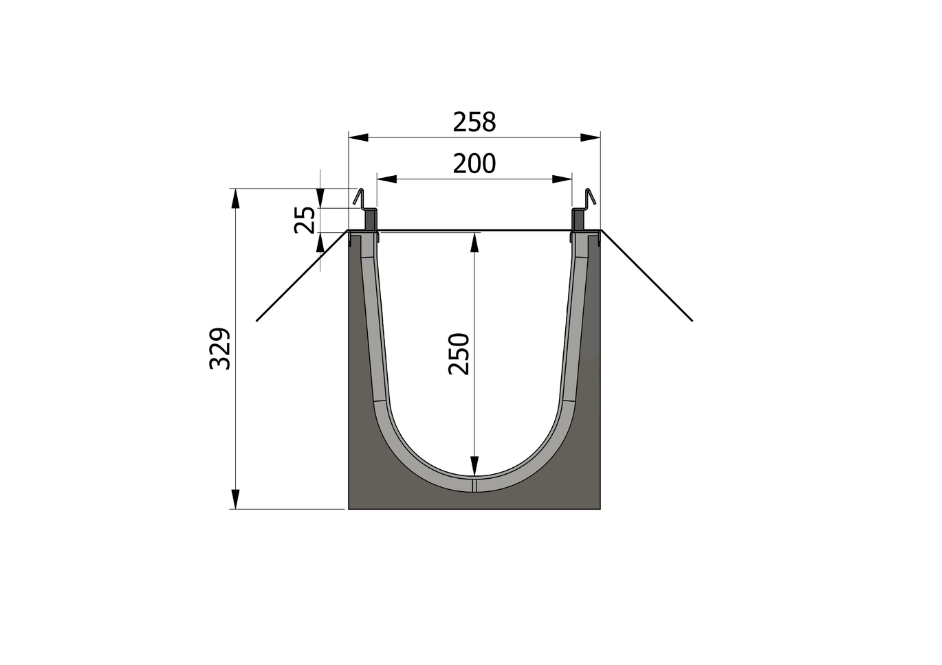 SLOPE DRENANTE 200 Tavola Disegno 1 Tavola Disegno 1