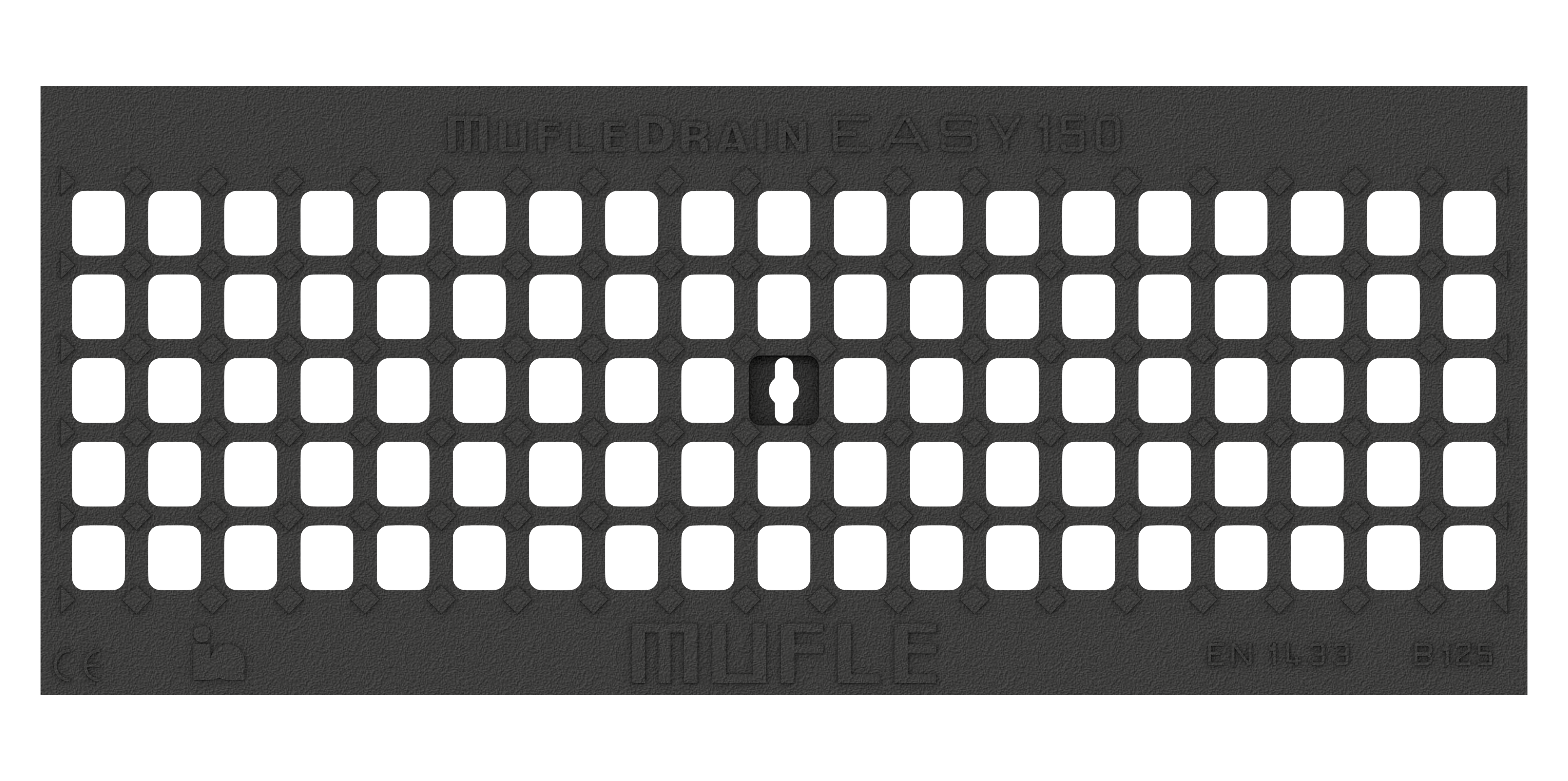 Ductile iron square mesh