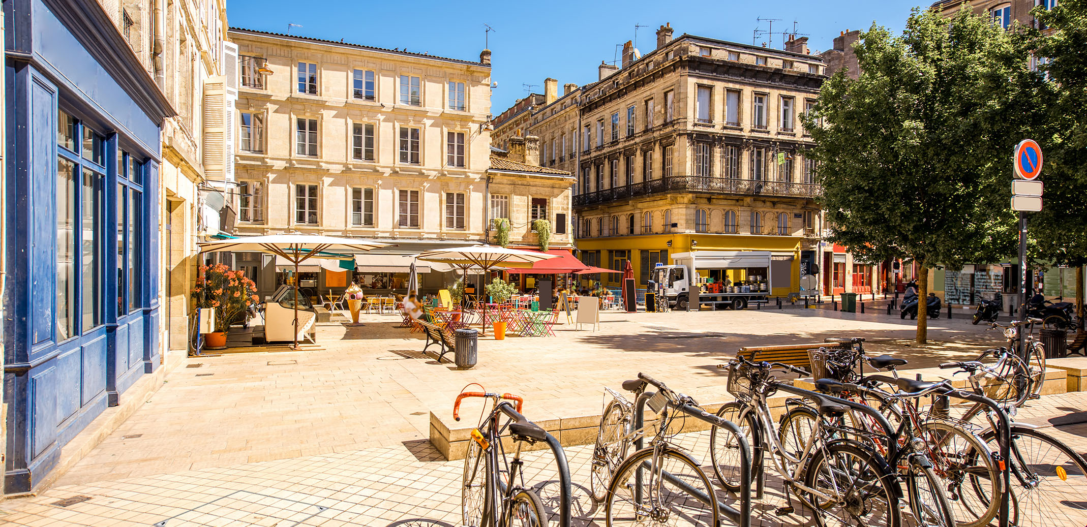 Bordeaux city in France