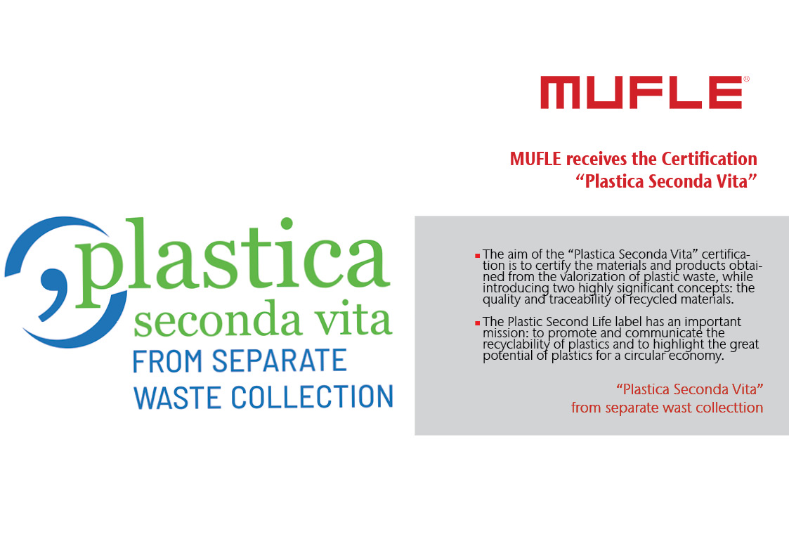 PLASTICA SECONDA VITA Certification