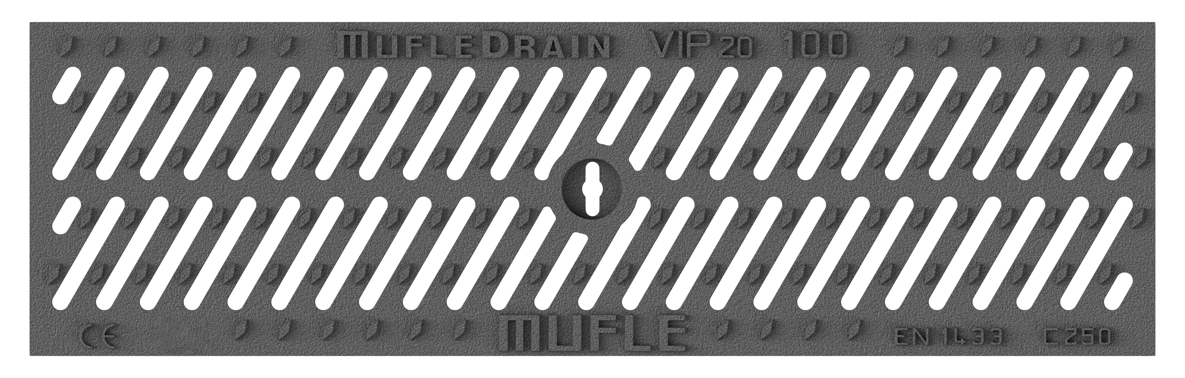 Ductile iron 7 mm slot grating