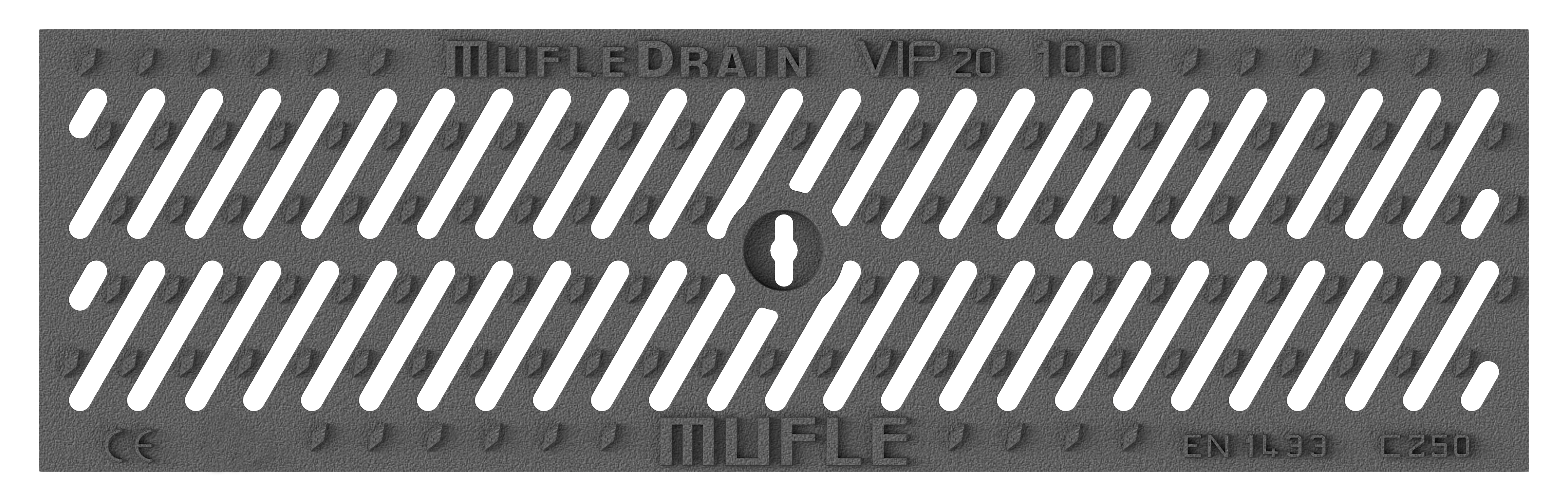 Ductile iron 7 mm slot grating