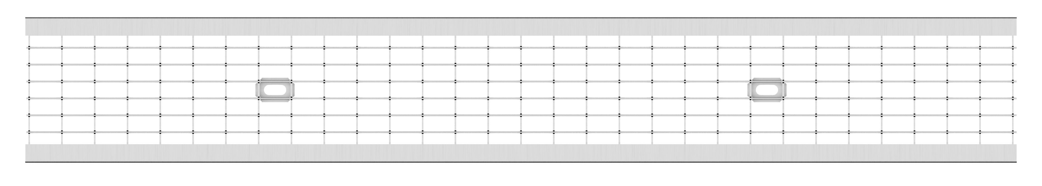 Steel heelsafe mesh grating